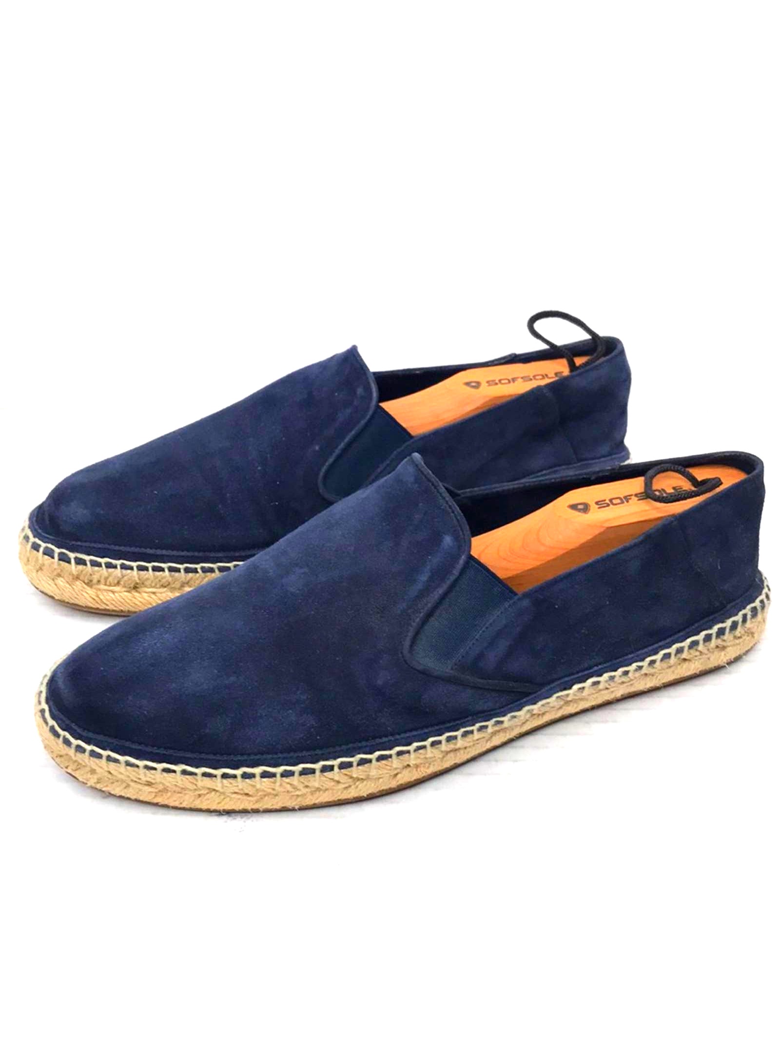 Burberry Blue Suede Espadrilles Mens Size 40 Us 8